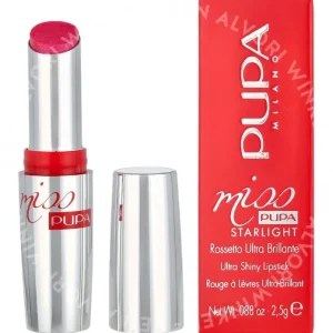 Pupa Miss Pupa Starlight Lipstick 2.5g #704 Lovely Meghan fles en verpakking