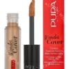 Pupa Wonder Cover Full Coverage Concealer 4.2g 004 Warm Beige fles en verpakking