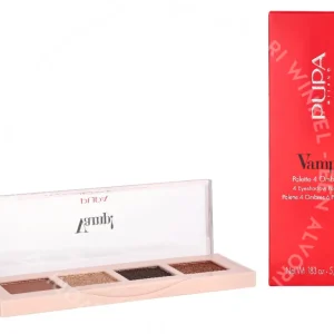 Pupa Vamp! Palette 4 Ombres 5.2g #02 Gold Bronze fles en verpakking