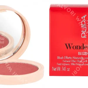 Pupa Wonder Me Blush 4g #002 Hug Me fles en verpakking