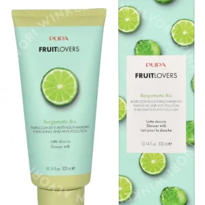 Pupa Fruit Lovers Shower Milk 300ml Bergamotto Bio fles en verpakking