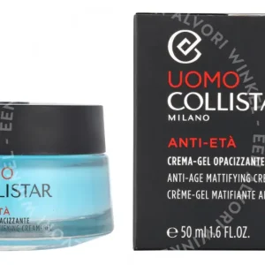 Collistar Uomo Anti-Age Mattifying Cream-Gel 50ml  fles en verpakking
