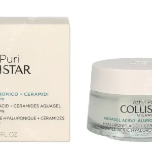 Collistar Pure Actives Hyaluronic Acid Aquagel 50ml  fles en verpakking