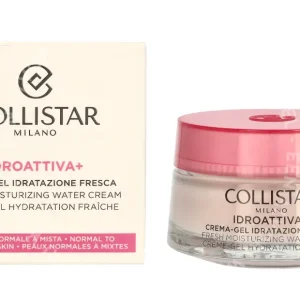Collistar Idroattiva+ Fresh Moisturizing Water Cream 50ml fles en verpakking