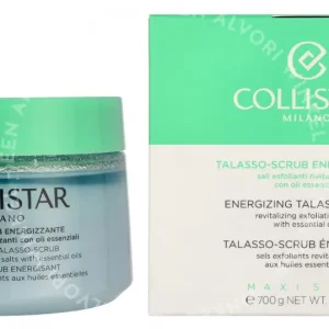 Collistar Energizing Talasso-Scrub Revitalizing Exfoliating Salts With Essential Oils 700g  fles en verpakking