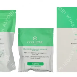 Collistar Reshaping Draining Wraps 200ml 2x100ml fles en verpakking