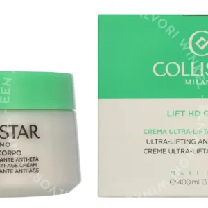 Collistar Lift HD Corpo Ultra-Lifting Anti-Age Cream 400ml  fles en verpakking