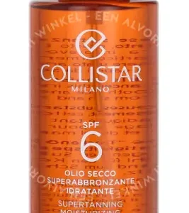 Collistar Supertanning Moisturizing Dry Oil SPF6 200ml  fles