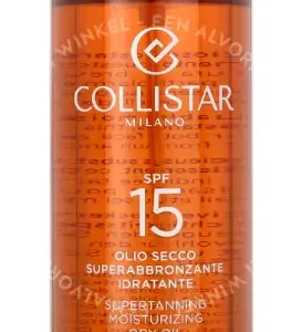 Collistar Supertanning Dry Oil SPF15 200ml Moisturizing Dry Oil fles