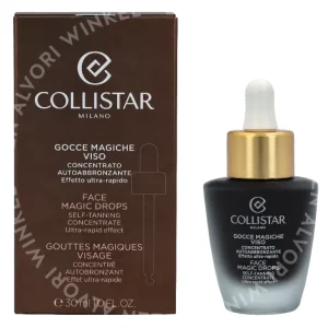 Collistar Face Magic Drops SelfTanning Concentrate 30ml Ultra-Rapid Effect fles en verpakking