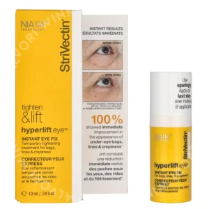 StriVectin Hyperlift Eye Instant Eye Fix 10ml Tighten & Lift fles en verpakking