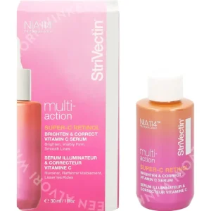 Strivectin Super-C Retinol Brighten & Correct Serum 30ml Vitamine C fles en verpakking