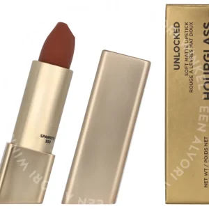 Hourglass Unlocked Soft Matte Lipstick 4g Sparrow 350 fles en verpakking
