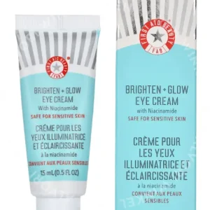 FAB Brighten + Glow Eye Cream With Niacinamide 15ml  fles en verpakking