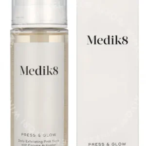 Medik8 Press & Glow Toner 200ml  fles en verpakking