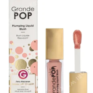 GrandePOP Plumping Liquid Blush 10ml Pink Macron fles en verpakking