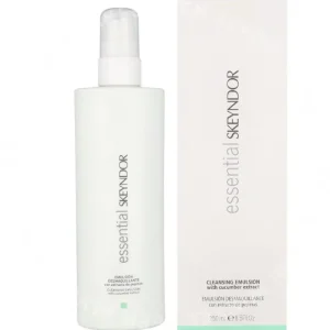 Skeyndor Essential Cleansing Emulsion Wth Cucumber Extract 250ml  fles en verpakking