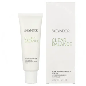 Skeyndor Clear Balance Pore Refining Repair Serum 50ml  fles en verpakking