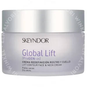 Skeyndor Global Lift Contour Face & Neck Cream 50ml Dry Skin fles