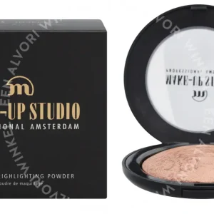 Make-Up Studio Lumiere Highlighting Powder 7g Champagne Halo fles en verpakking