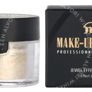 Make-Up Studio Jewel Effects Gold Glitter Eyeshadow 4g fles en verpakking