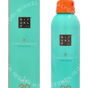 Rituals Karma Sun Protection Milky Spray SPF30 200ml  fles en verpakking