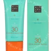 Rituals Karma Sun Protection Face Cream SPF30 50ml Lotus Flower & White Tea fles en verpakking
