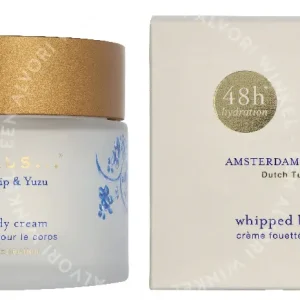 Rituals Dutch Tulip & Yuzu Whipped Body Cream 220ml  fles en verpakking
