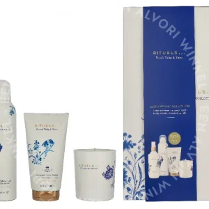 Rituals Amsterdam Collection Large Giftset 690ml Shower Gel 200ml/Body Cream 150ml/Scented Candle 140g/Home Perfume 200ml fles en verpakking