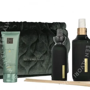 Rituals Jing Large Giftset 690ml Home Perfume 200ml/Body Cream 150ml/Foaming Shower Gel 200ml/Mini Fragrance Sticks 70ml/Night Hand & Foot Mask 70ml fles