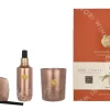 Rituals Private Collection Suede Vanilla Giftset 660ml Mini Fragrance Sticks 100ml/Scented Candle 360g/Home Perfume 200ml fles en verpakking