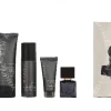 Rituals Homme Giftset 225ml Roi d’Orient 15 ml/Homme Shower Foam 50ml/Homme 24h Anti-Perspirant Spray 50ml/Namaste Hyaluronic Acid Natural Booster 20 ml/Homme 24h Hydrating Face Cream 20ml/Homme Strengthening Caffeine Shampoo 70ml/Homme Toiletry Bag fles en verpakking