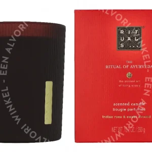 Rituals Ayurveda Scented Candle 290g fles en verpakking