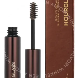 Hourglass Arch Brow Volumizing Fiber Gel 3ml Soft Brunette fles en verpakking