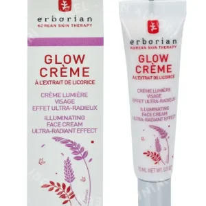 Erborian Glow Illuminating Face Cream 15ml  fles en verpakking