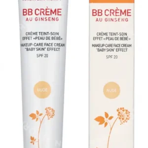 Erborian BB Cream Au Ginseng 5-In-1 Baby Skin Effect SPF20 40ml Nude fles en verpakking