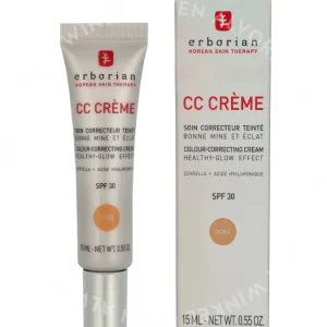 Erborian CC Cream 15ml Dore fles en verpakking