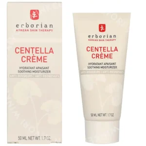 Erborian Centella Cream Soothing Moisturizer 50ml  fles en verpakking