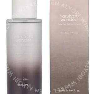Haruharu Wonder Black Rice Hyaluronic Toner 150ml fles en verpakking