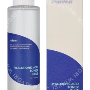 Isntree Hyaluronic Acid Toner Plus 200ml  fles en verpakking