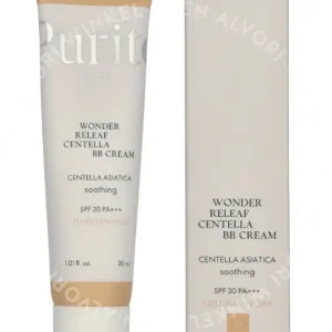 Purito Seoul Wonder Releaf Centella BB Cream SPF30 PA+++ 30ml #13 Neutral Ivory fles en verpakking