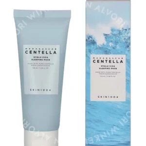 Skin1004 Hyalu-Cica Sleeping Pack Madagascar Centella 100ml  fles en verpakking
