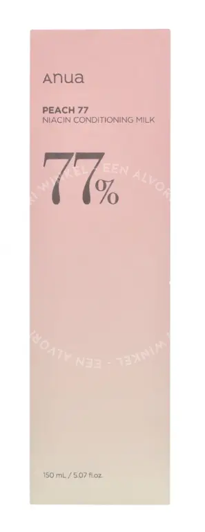 Anua Peach 77 Niacin Conditioning Milk 150ml verpakking
