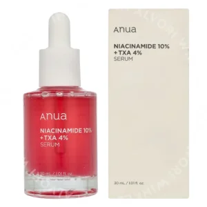 Anua Niacinamide 10% + TXA 4% Dark Spot Correcting Serum 30ml  fles en verpakking