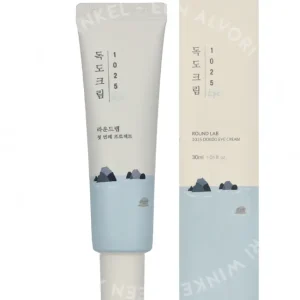 Round Lab 1025 Dokdo Eye Cream 30ml  fles en verpakking