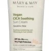Mary & May Cica Soothing Sun Cream SPF50+ 50ml Sensitive Skin fles