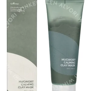 Isntree Mugwort Calming Clay Mask 100ml  fles en verpakking