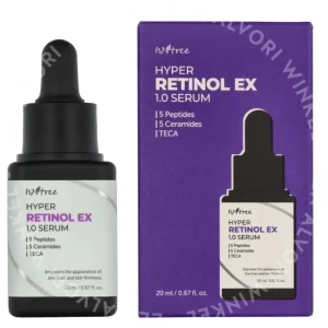 Isntree Hyper Retinol EX 1.0 Serum 20ml  fles en verpakking
