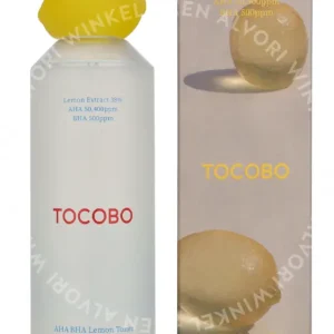 Tocobo AHA BHA Lemon Toner 150ml  fles en verpakking