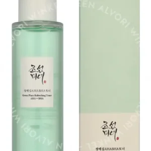 Beauty Of Joseon Green Plum Refreshing Toner AHA + BHA 150ml  fles en verpakking
